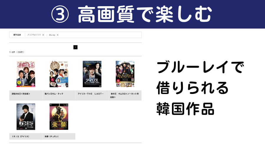 高画質で楽しむ